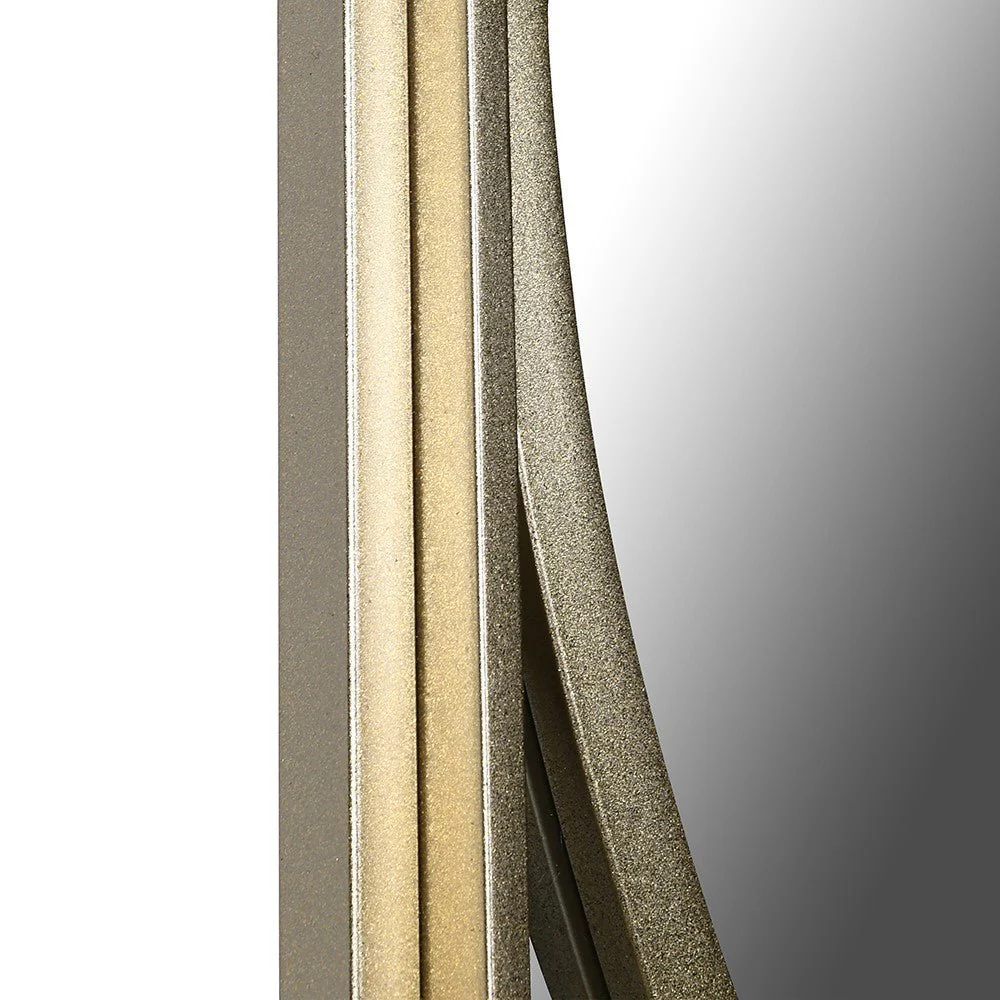 3 Panelled Wall Mirror - Image 3