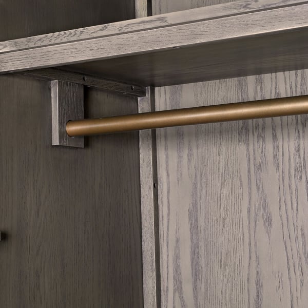 Agartha Taupe 2 Door Wardrobe - Image 6