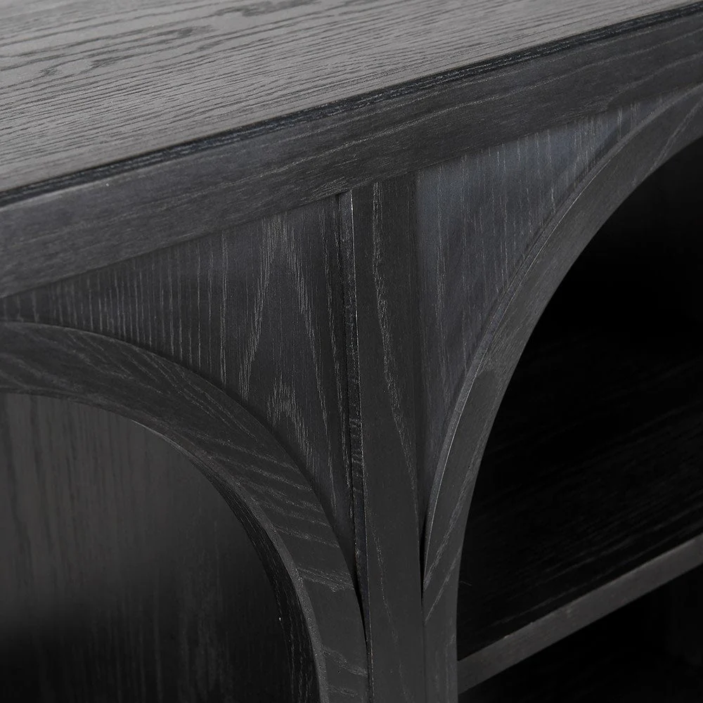 Arched Console Table with Shelves - Image 3