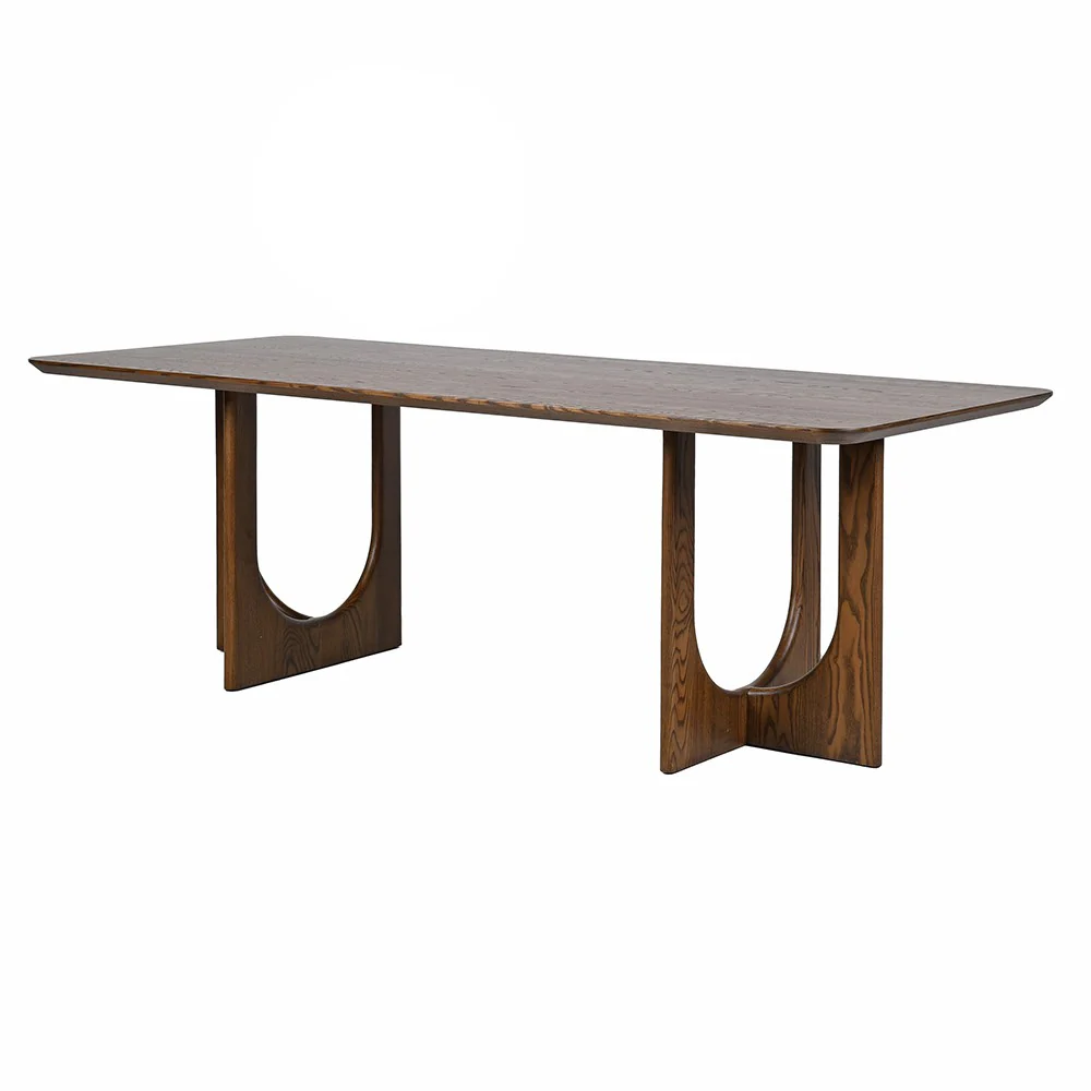 Ash Veneer Dining Table - Elegant and Durable Design