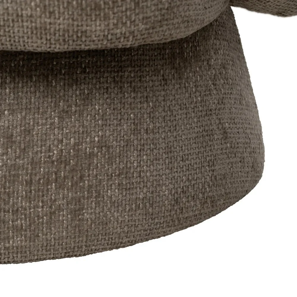 Beige Weave Highback Armchair - Image 4