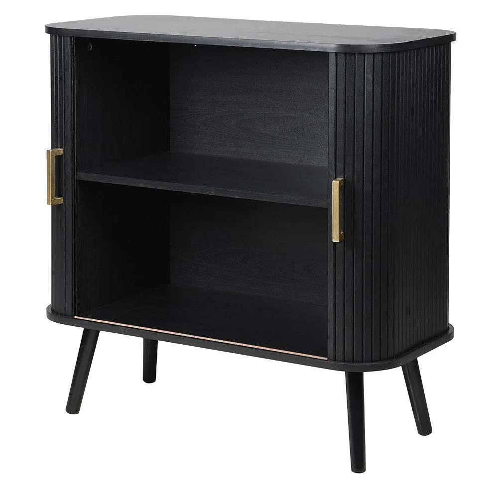 Black Nerie Cabinet - Stylish and Functional Storage Solution - Image 3