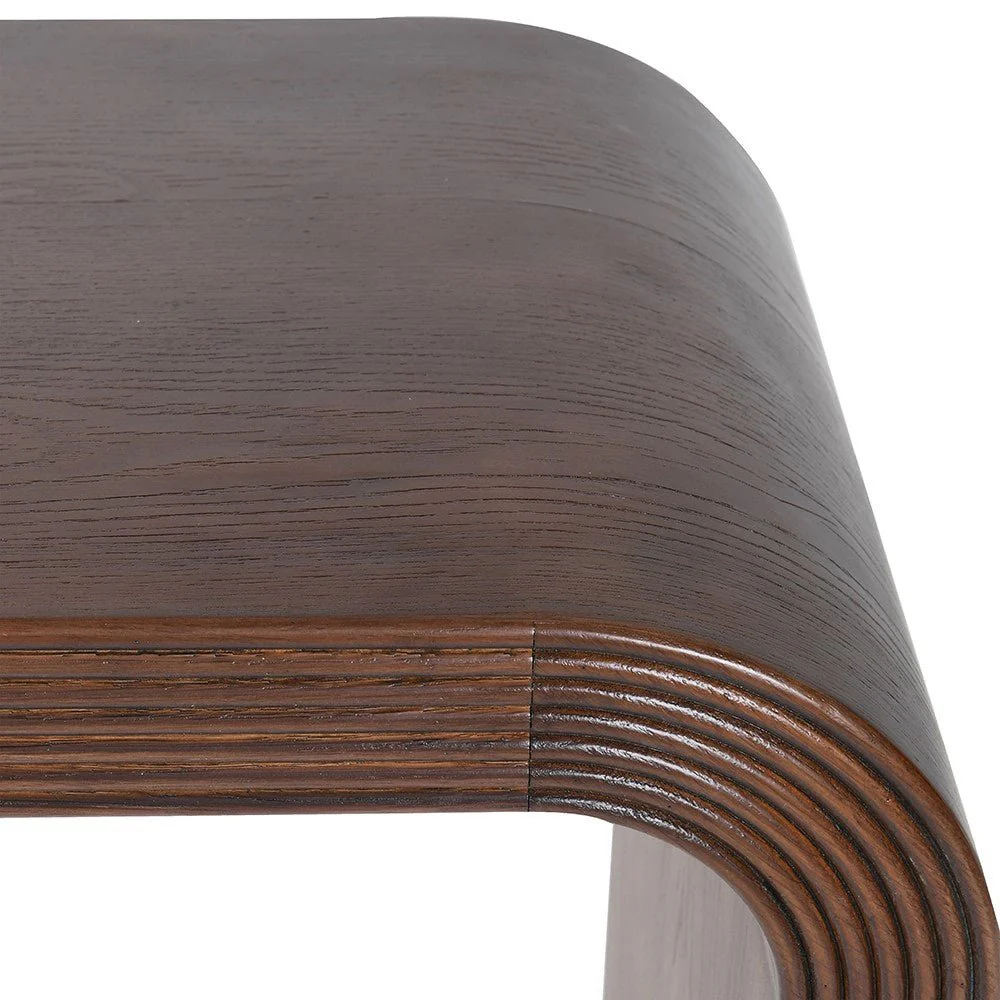 Bridge Coffee Table - Elegant Oak and Plywood Design - Image 3