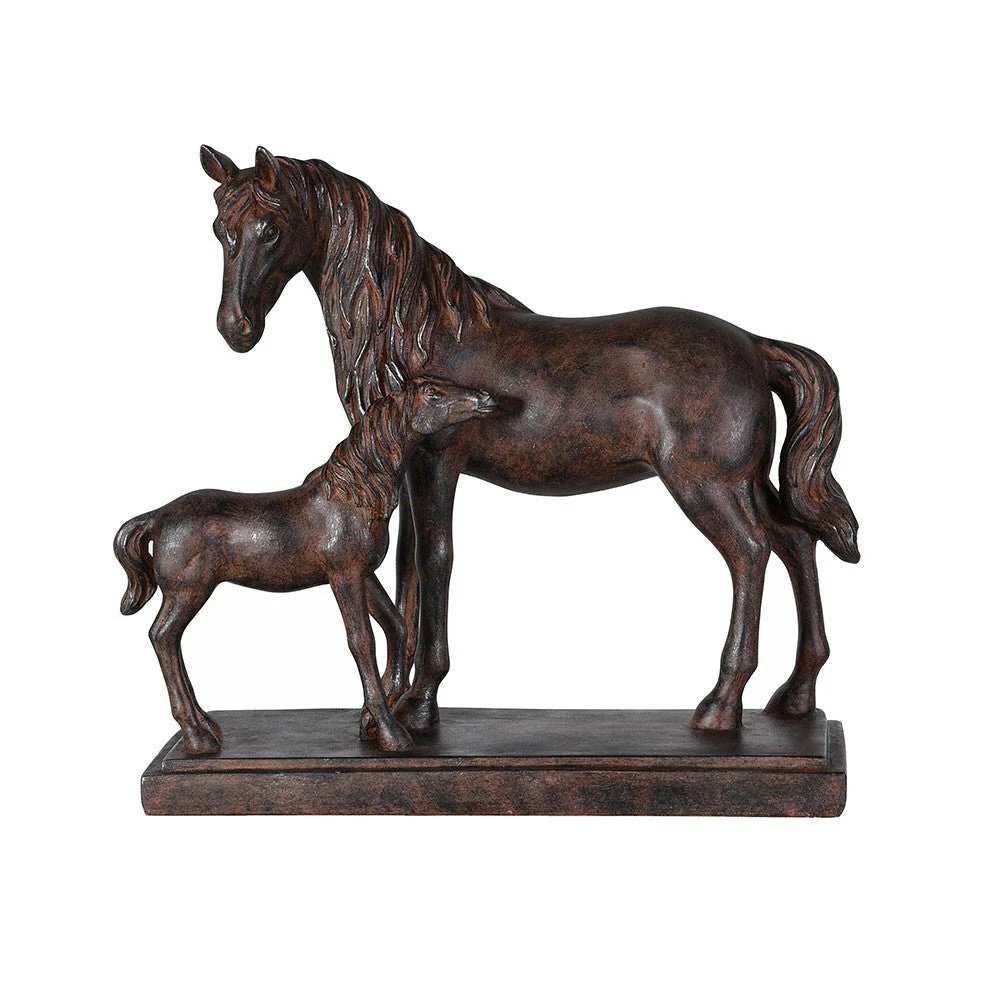Bronze Effect Mare and Foal - Image 2