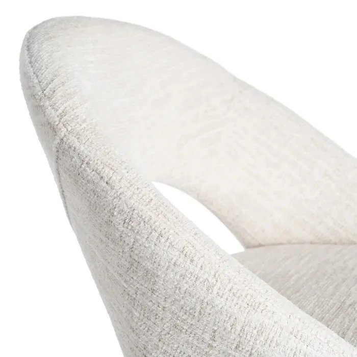 Cream O Metal Stool - Image 7