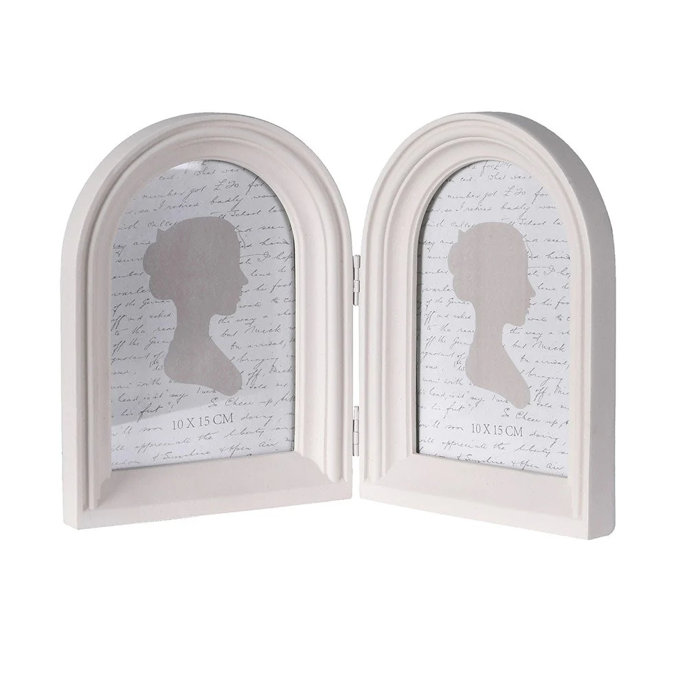 Double Arched Photo Frame - Elegant Memory Display