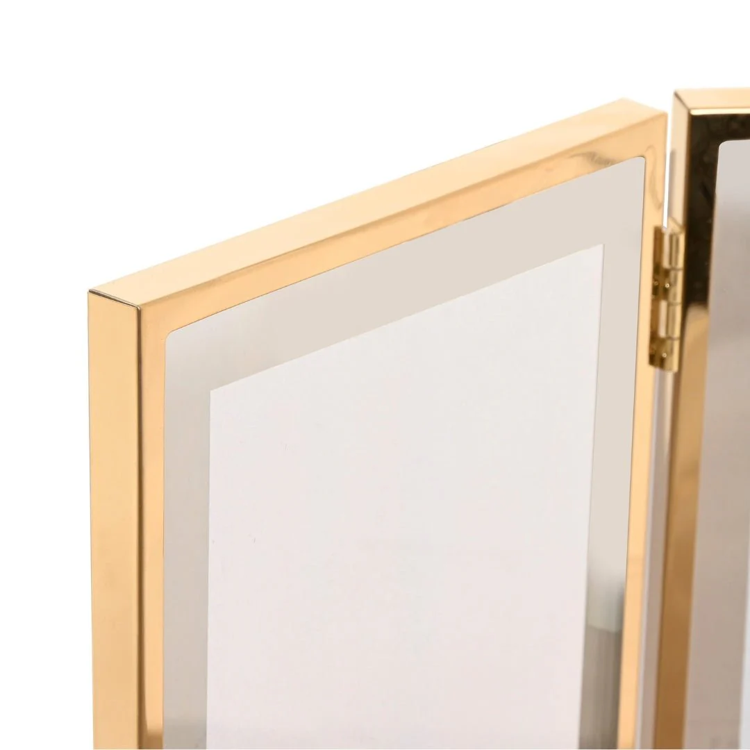 Double Gold Photo Frame 13x18 - Elegant Dual Display - Image 3