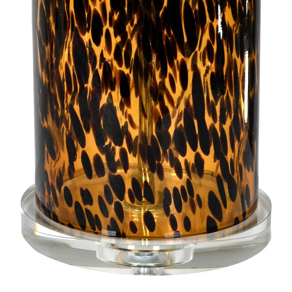 Elegant Glass Tortoise Table Lamp - Image 2