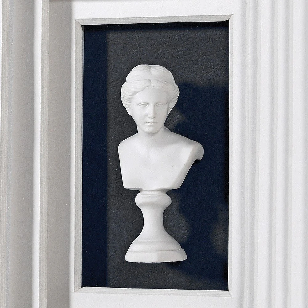 Elegant Miniature Bust Wall Art for Home Decor - Image 4