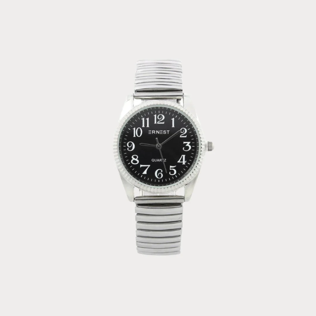 Ernest Watch Extendable | Classic Stainless Steel Analog Wrist Watch - Image 3