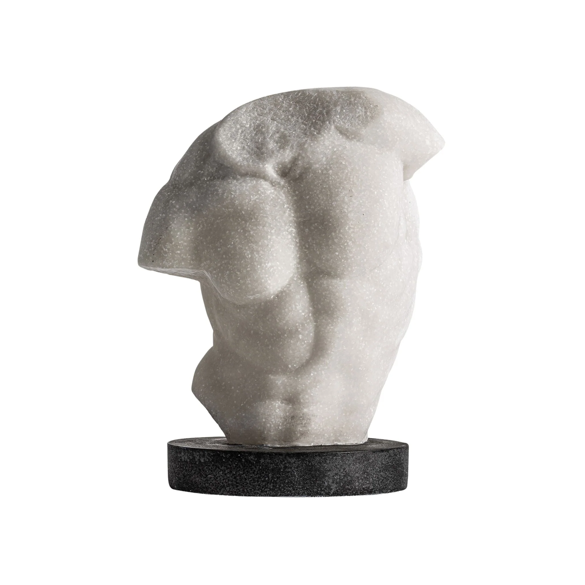 Filippe Bust - Contemporary White Resin Sculpture