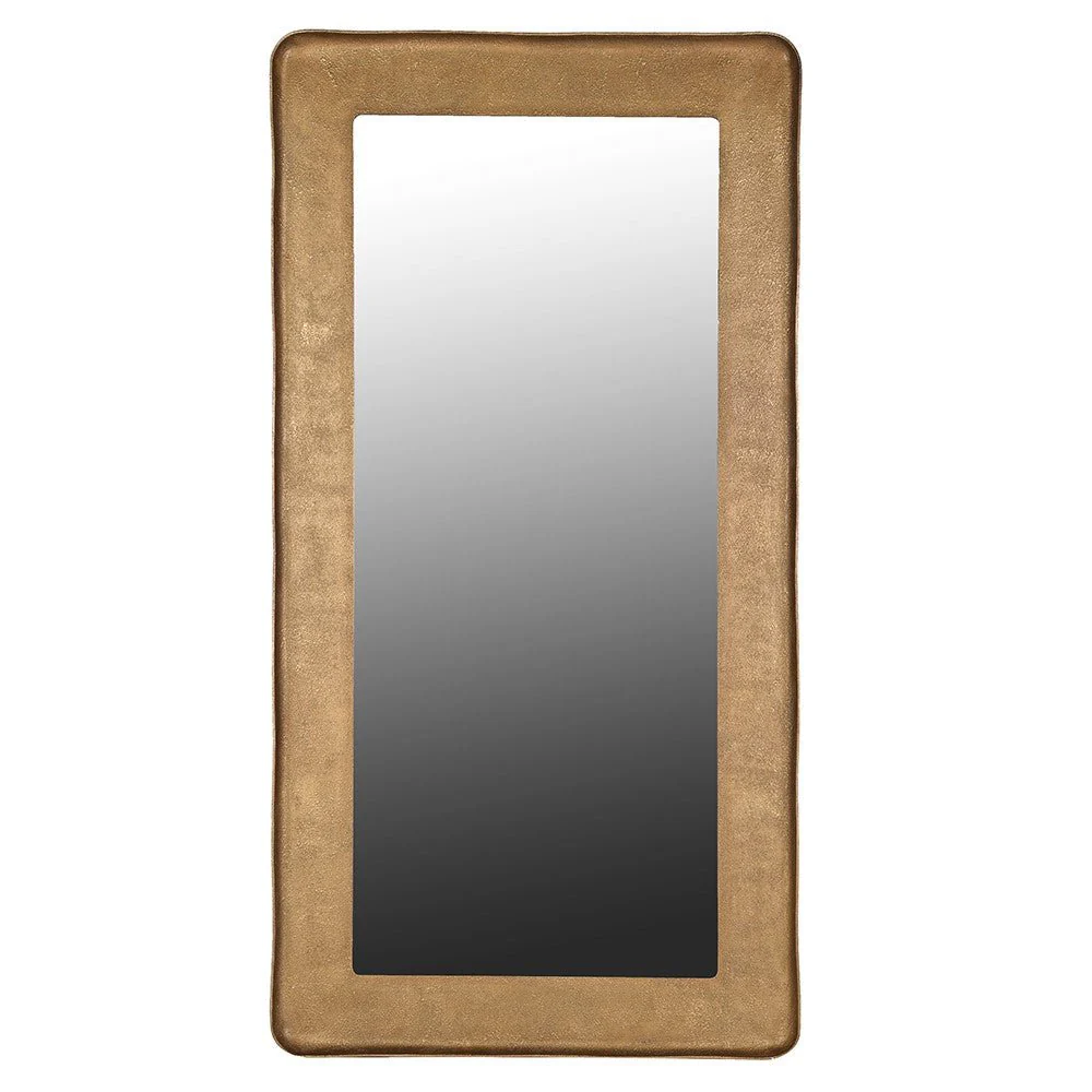 Gold Edged Large Mirror