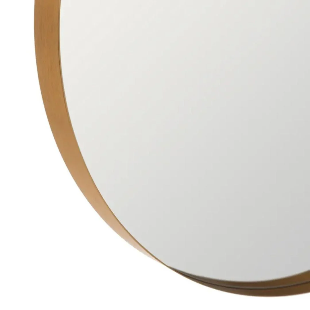 Gold Line Round Mirror 80cm - Image 4