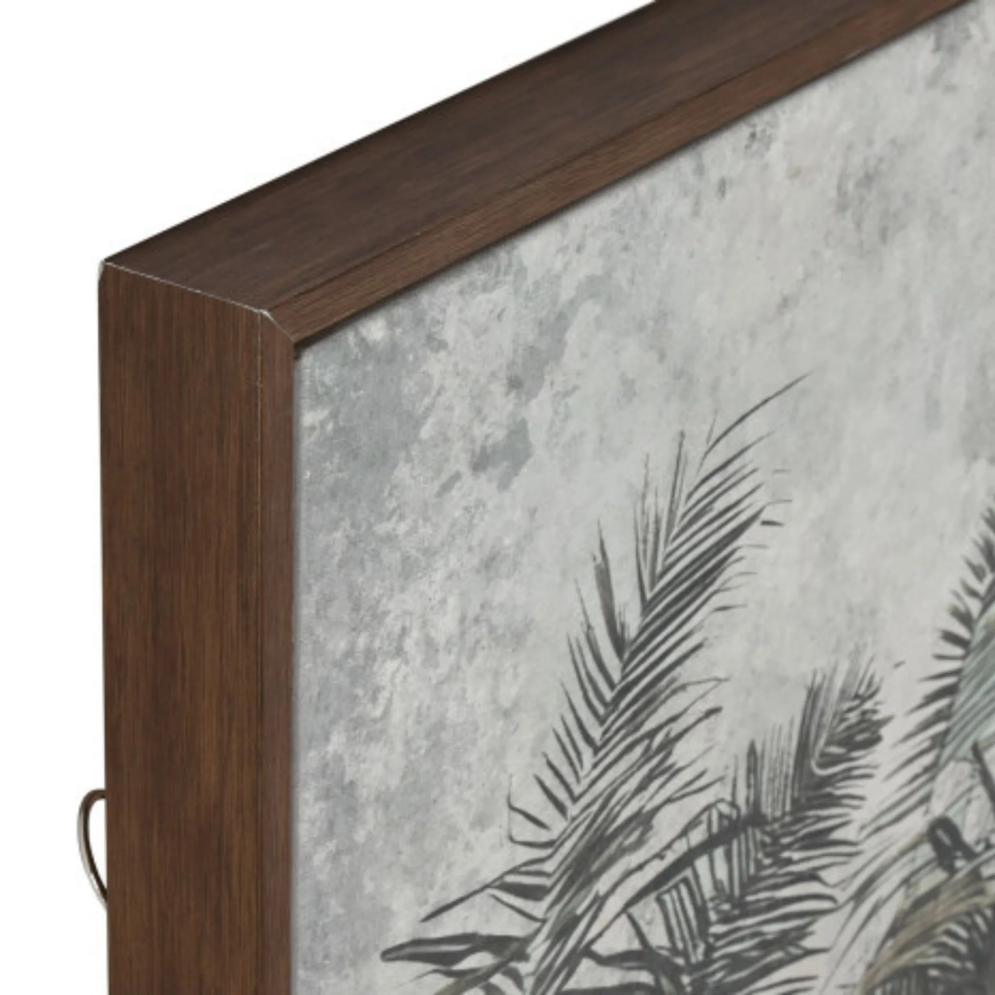 Hand Painted Lago Palmeras Wall Art - Image 3