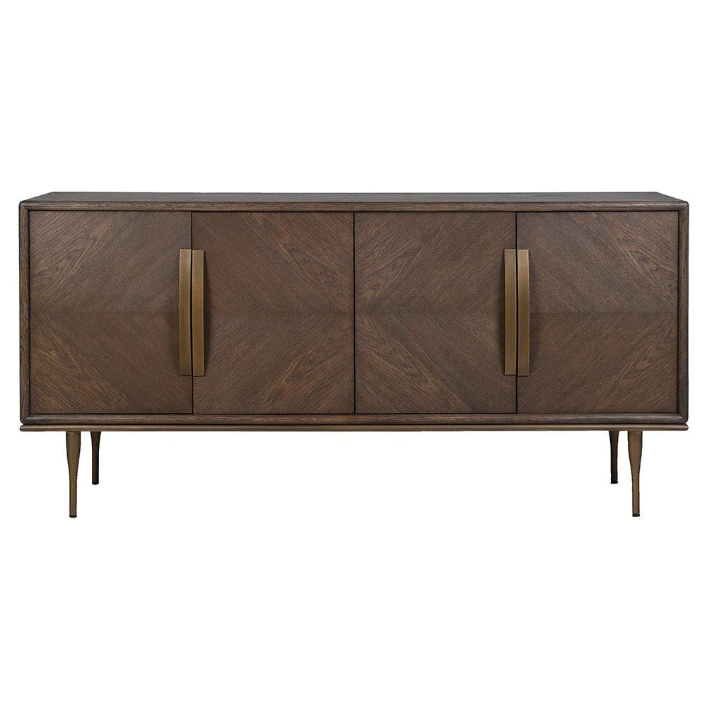 Hartlon Sideboard - Elegant Oak Storage Solution - Image 2