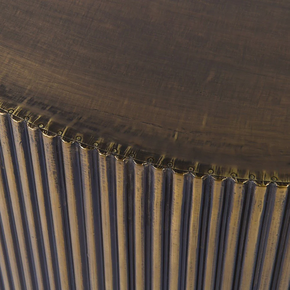 Krissa Brass Coffee Table - Image 3