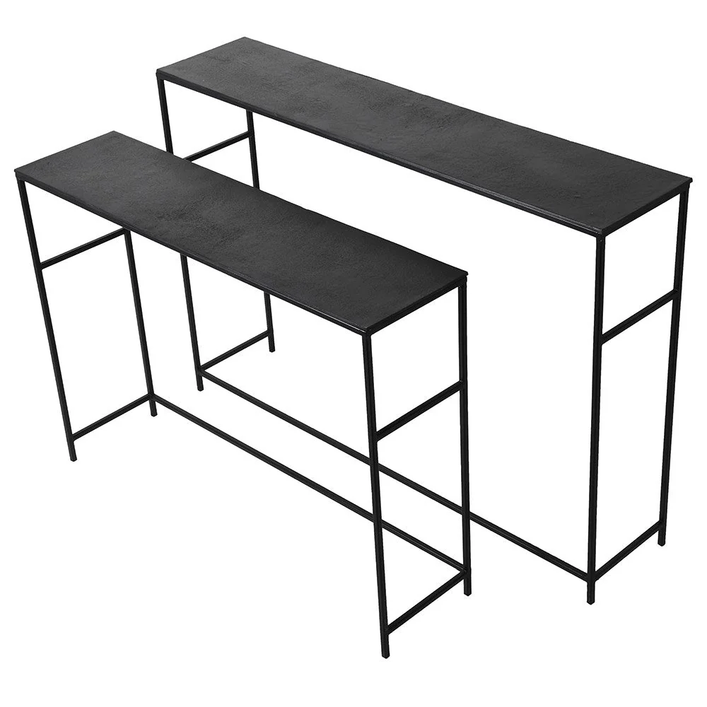 Large Graphite Console Table - Image 2