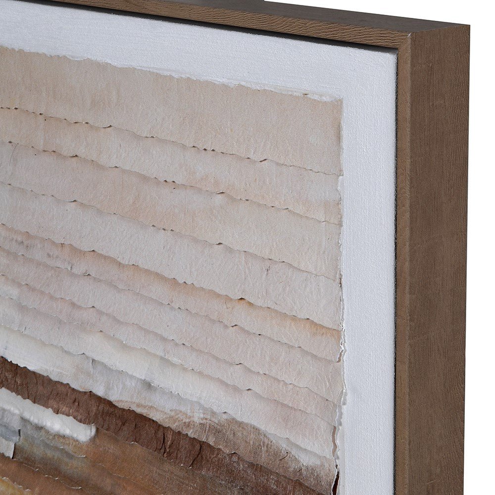 Lined Horizon Wall Art - Elegant Canvas Decor - Image 2
