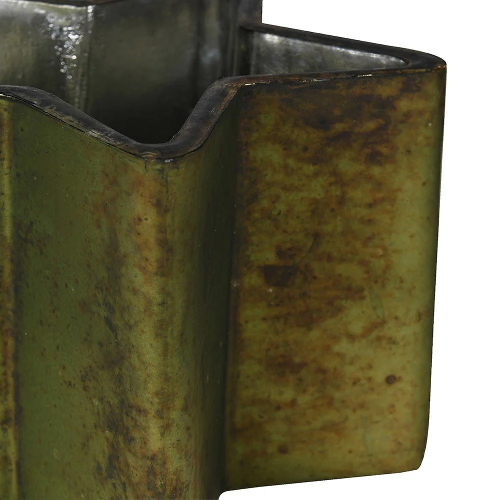 Matt Green Star Candleholder - Elegant Home Decor - Image 2