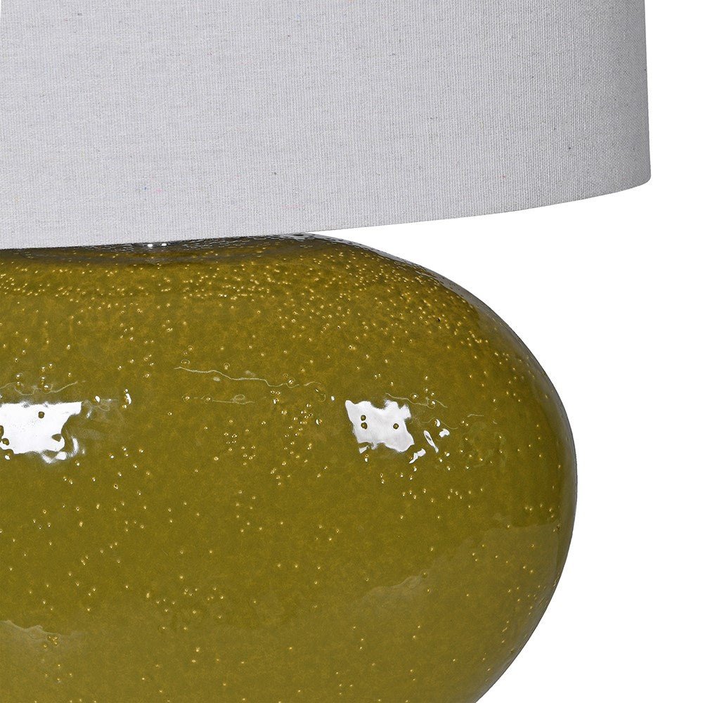 Olive Table Lamp - Elegant Ceramic Design - Image 3