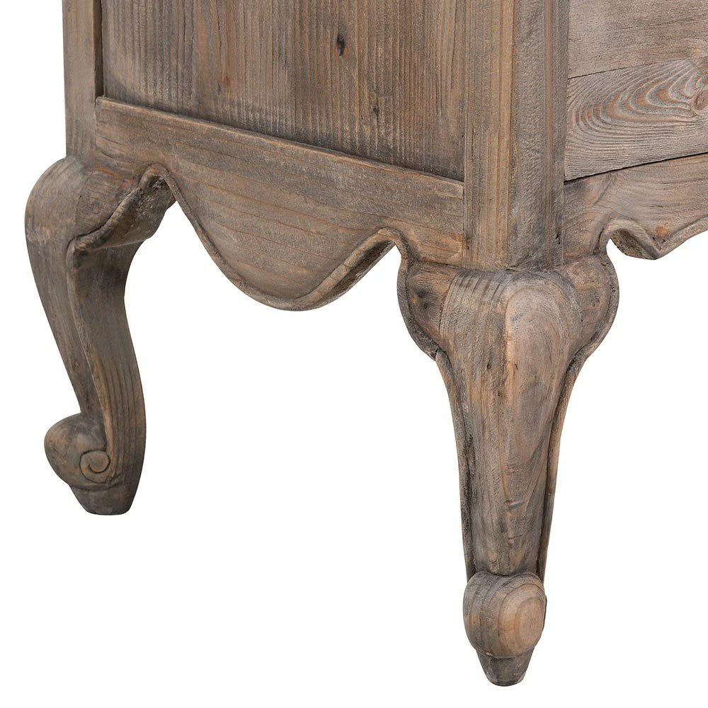 Olympia Reclaimed Pine 3 Drawer Chest - Image 4