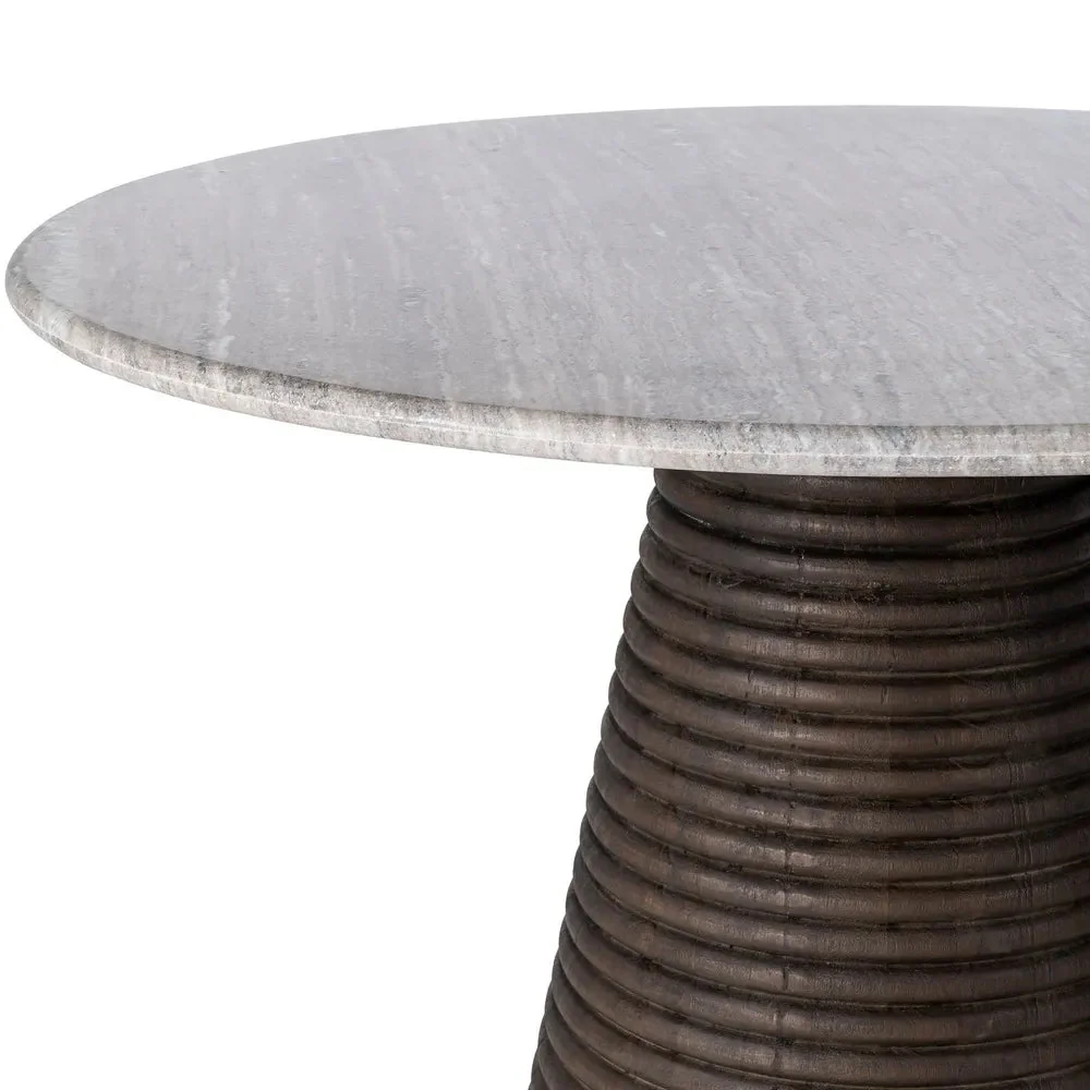 Round Marble Top Dining Table - Image 3