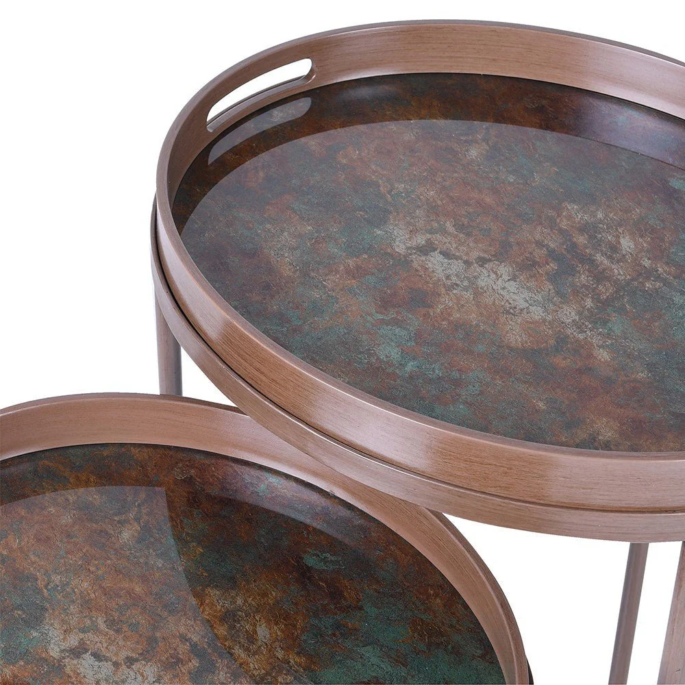 S/2 Mist Tray Tables - Stylish and Functional Side Tables - Image 4