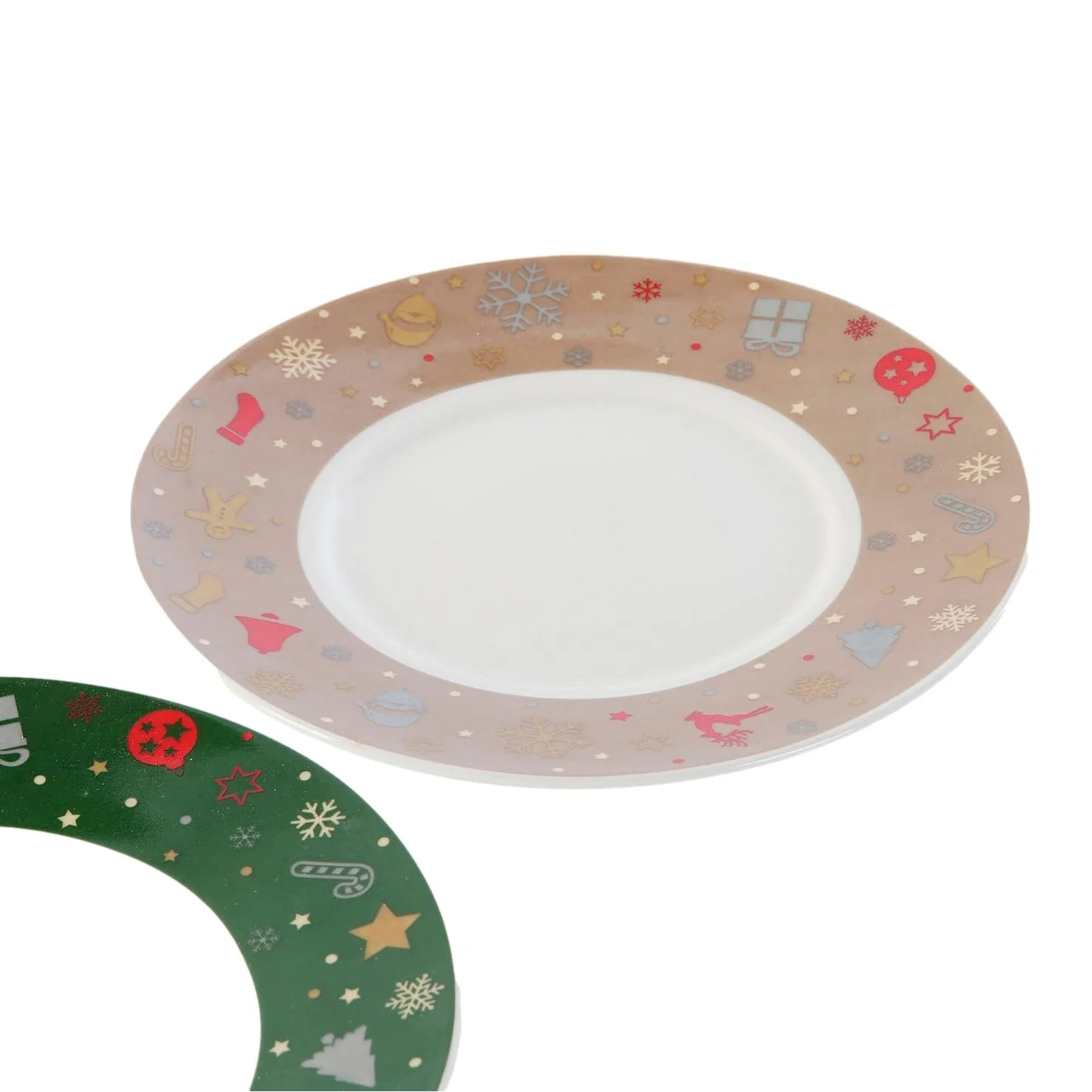 Set of 6 Christmas Coffee Porcelain Cups - 200ml - Image 3