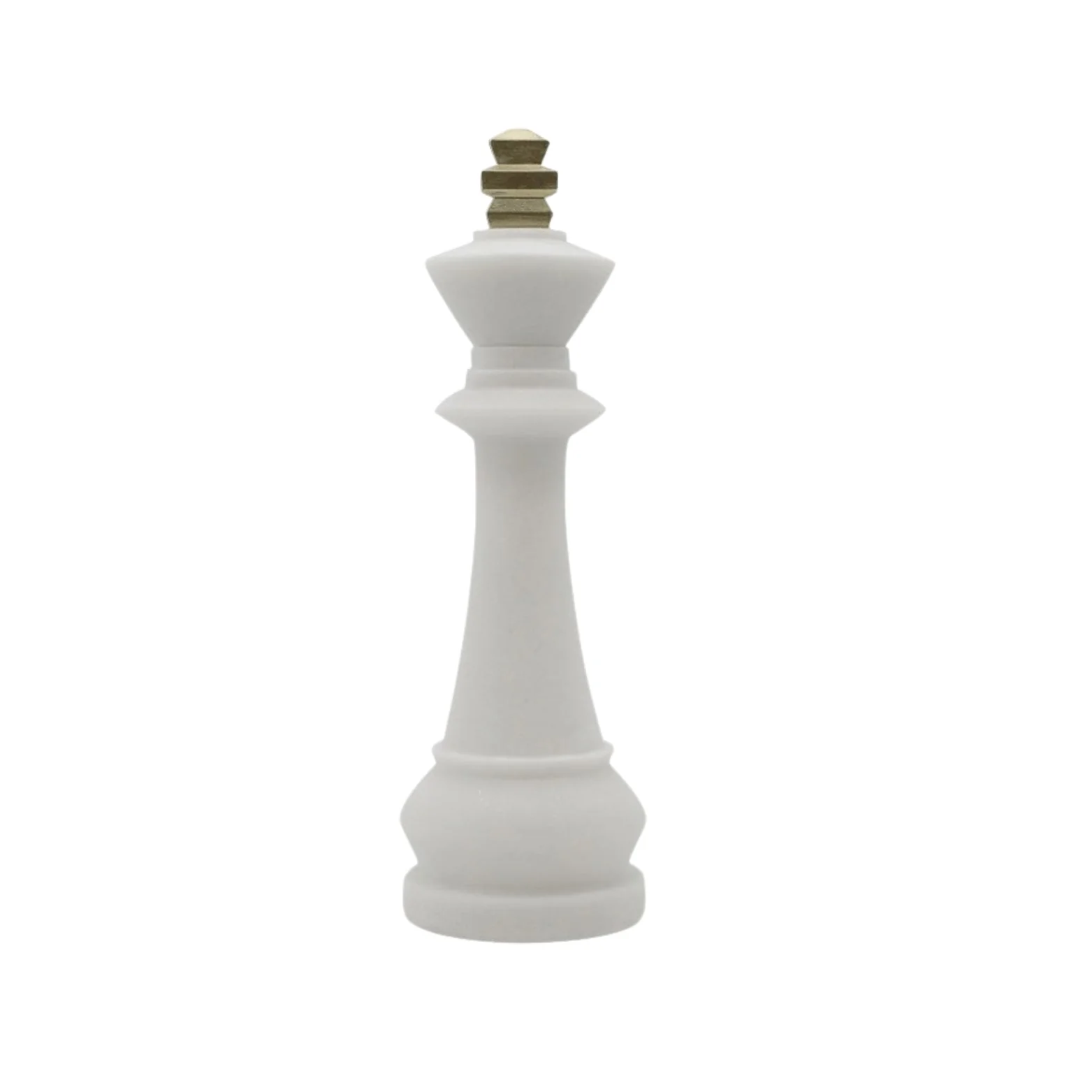 Set of 2 Resin Marble Look Chess Players - Image 2
