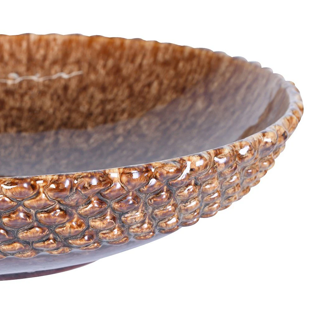 Speckle Glazed Deco Bowl - Image 3