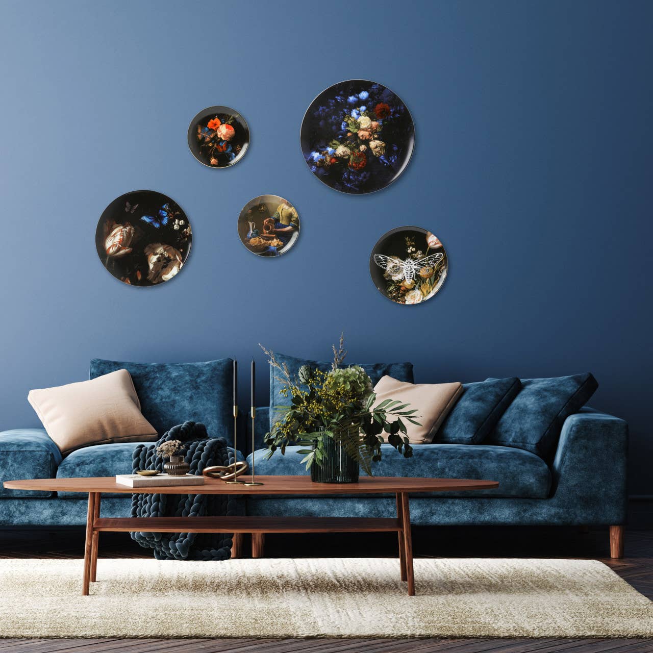 Tree Blue Plate - Image 3